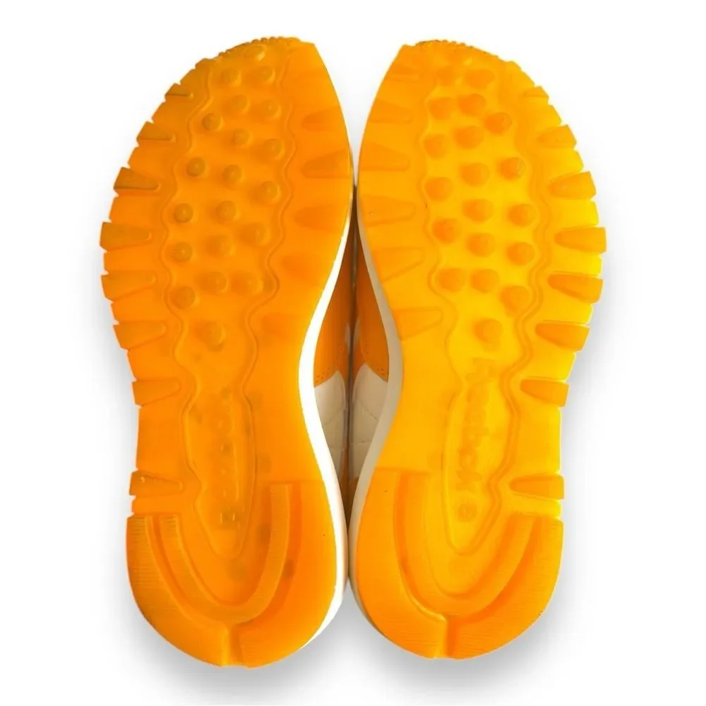 Reebok Popsicle Classic Leather SP Semi Fire Spark Running Shoes Orange Size 6.5